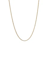 Collier de tennis de 4,00 carats TW en or jaune 18 kt