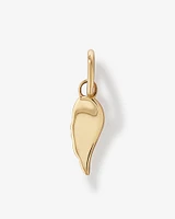 Diamond Accent Angel Wing Pendant in 10kt Yellow Gold