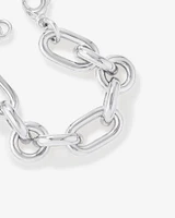 Bold Link Bracelet in Sterling Silver