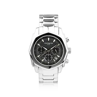 Men's Solar Chronograph Watch in  Stainless Steel