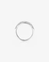 Pave Ring with 0.50 Carat TW of Diamonds in 10kt White Gold