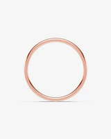 6mm Half Round Polished Wedding Band 10kt Yellow Gold
