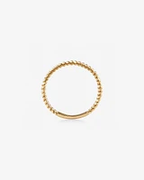 Twisted Band Ring in 10kt Yellow Gold