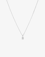 0.50 Carat TW Diamond Solitaire Pendant in 18kt Gold