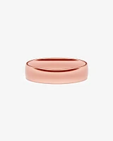 6mm Half Round Polished Wedding Band 10kt Yellow Gold