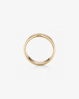 Men's Wedding Band in 10kt Yellow Gold