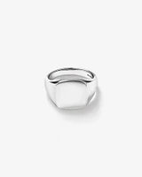 Men's Signet Ring In Sterling Silver