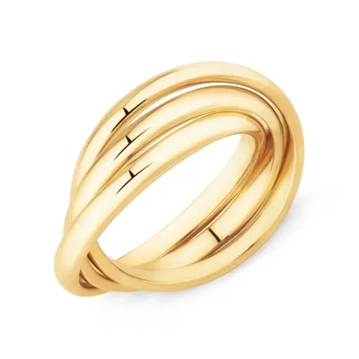 2.5mm Russian Wedding Ring in 10kt Yellow Gold