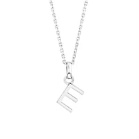 "Z" Initial Pendant in Sterling Silver