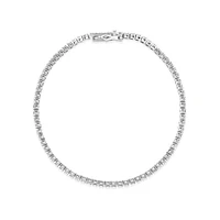 2.46 Carat TW Diamond Tennis Bracelet in 10kt White Gold