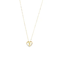 Infinitas Pendant with 0.15 Carat TW of Diamonds in 10kt Yellow Gold