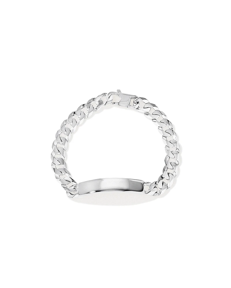 Bracelet d'Identité de 21cm (8,5") en Argent Sterling