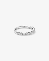 Alliance Evermore en or blanc 14 K avec diamants totalisant 0,75 ct