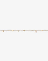 Station Bracelet with Opal & Diamonds in 10kt Yellow Gold