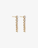 Drop Earrings with Carat TW of Diamonds in 18kt Gold