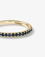 Sapphire Stacker Ring in 10kt Yellow Gold