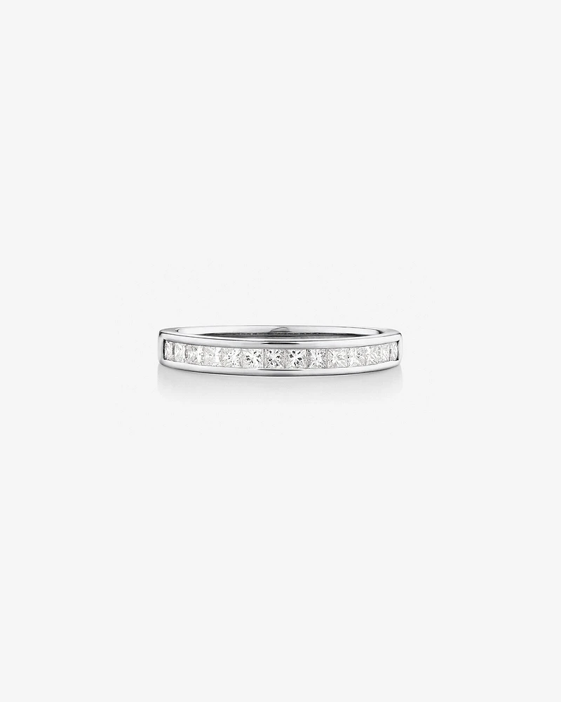 Evermore Wedding Band with 0.50 Carat TW of Diamonds in 14kt White Gold