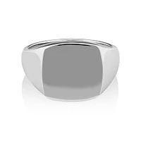 Men's Signet Ring In Sterling Silver