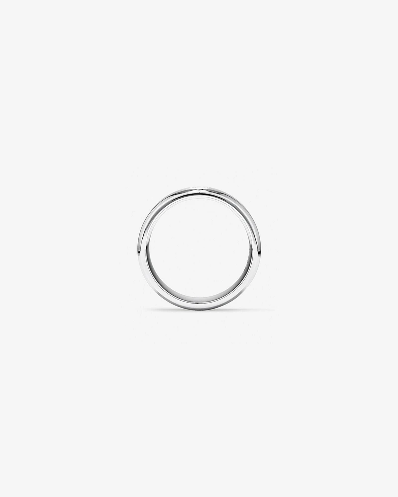 Men's Ring with 0.15 Carat TW of Diamonds in 10kt White Gold