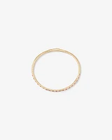 0.35 Carat TW Diamond and Pink Sapphire Gemstone Flex Oval Bangle in 10kt Yellow Gold