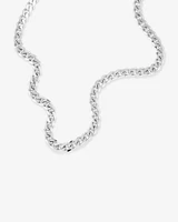 9.3mm Curb Chain in Sterling Silver