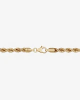 60cm (24") Rope Chain in 10kt Yellow Gold