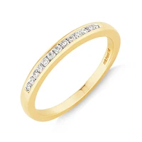 Bridal Set with 1/2 Carat TW of Diamonds in 10kt Yellow & White Gold