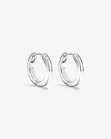 14mm Huggie Earring in Sterling Silver