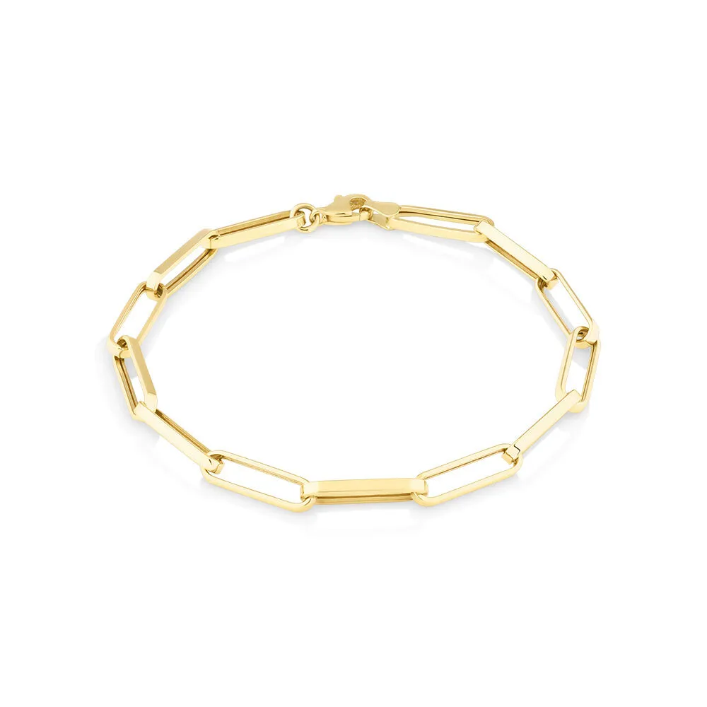 19cm (7.5) 2.5mm-3mm Width Bead Bracelet in 10kt Yellow Gold