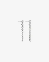 Drop Earrings with Carat TW of Diamonds in 18kt Gold