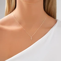 "Z" Initial Pendant in Sterling Silver