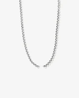 60cm (24") Large Belcher Open Pendant Chain in Sterling Silver