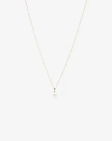 Pendant with Cultured Freshwater Pearl in 10kt Yellow Gold