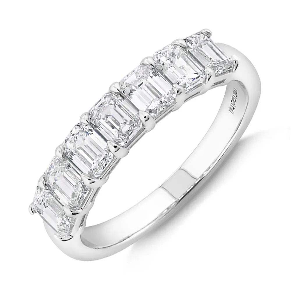 Bridal Set with 1 Carat TW of Diamonds in 14kt White Gold