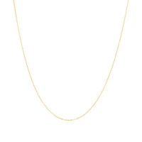 60cm (24") Solid Belcher Chain in 10kt Yellow Gold