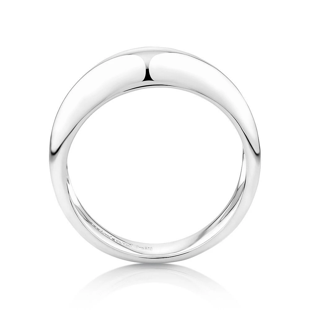 Dome Ring in Sterling Silver