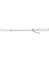 Cultured Freshwater Pearl Necklace in Sterling Silver