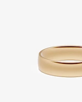 6mm Half Round Polished Wedding Band 10kt Yellow Gold