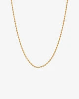 55cm (22") Rope Chain in 10kt Yellow Gold