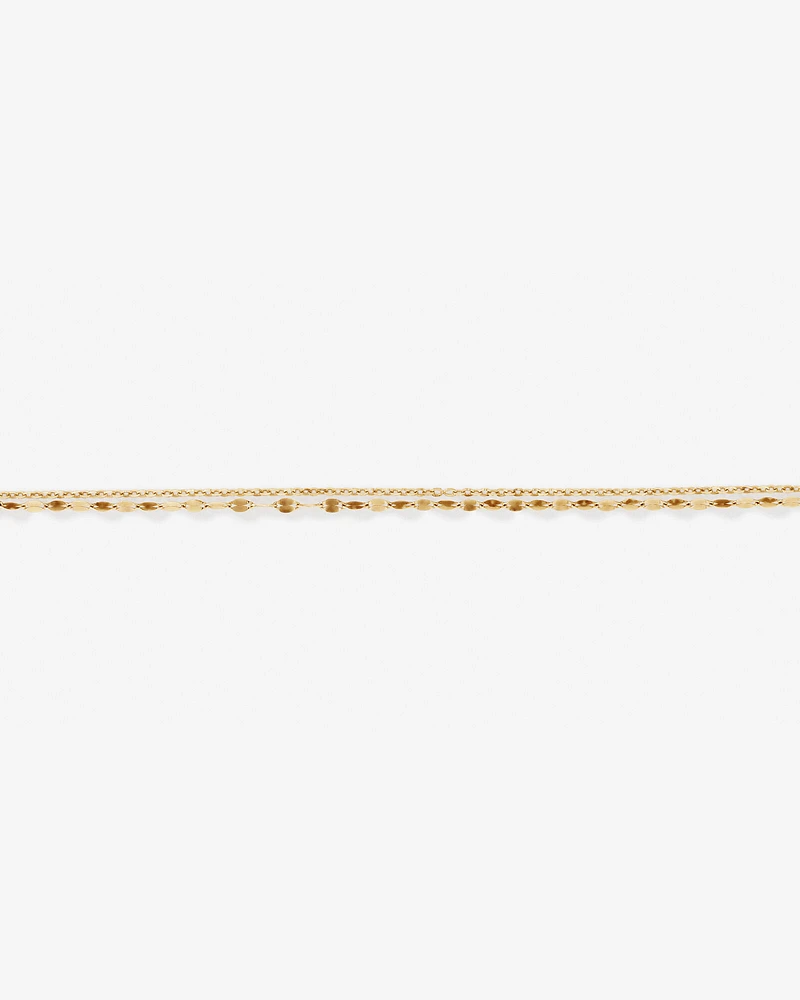 25cm Multistrand Bolo Bracelet in 10kt Yellow Gold