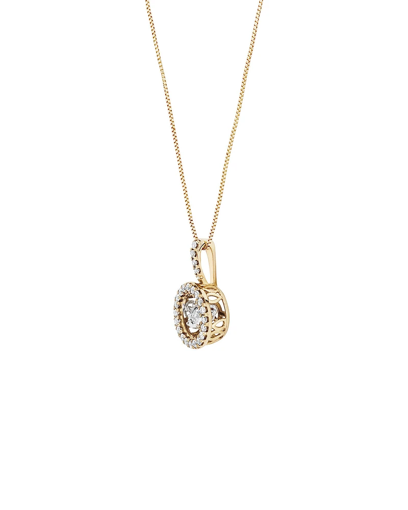 Everlight Pendant with 0.33 Carat TW of Diamonds in 10kt Gold