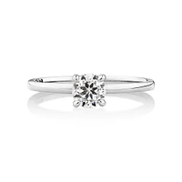 Southern Star Solitaire Engagement Ring with a Carat TW Diamond in 18kt Yellow & White Gold