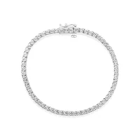 Carat TW Diamond Tennis Bracelet in Sterling Silver