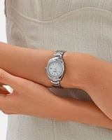 Women's Mother of Pearl Watch with 0.28 Carat TW of Diamonds in Stainless Steel