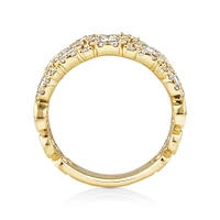 2 Row Bubble Ring with 2.00 Carat TW Diamonds in 14kt Gold