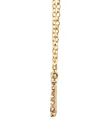 "K" Initial Necklace with 0.10 Carat TW of Diamonds in 10kt Yellow Gold