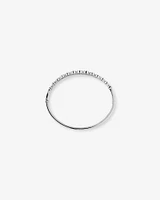 Bubble Bangle with Sapphire and 1.03 Carat TW Diamonds in 14kt White Gold