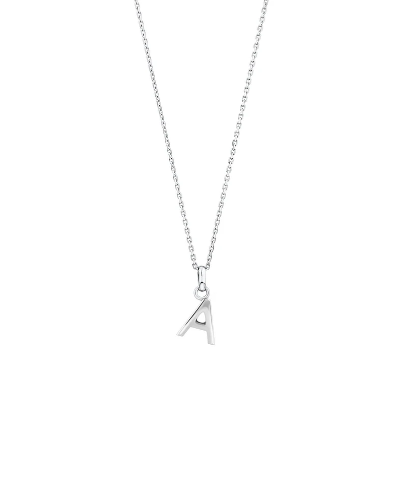 "Z" Initial Pendant in Sterling Silver