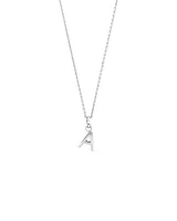 "Z" Initial Pendant in Sterling Silver