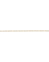 Paperclip 3 and 1 Bracelet in 10kt Yellow Gold